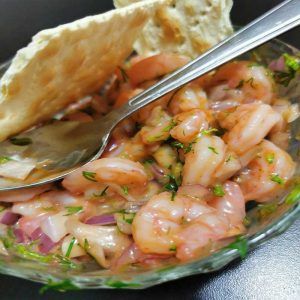 Ceviche de pescado