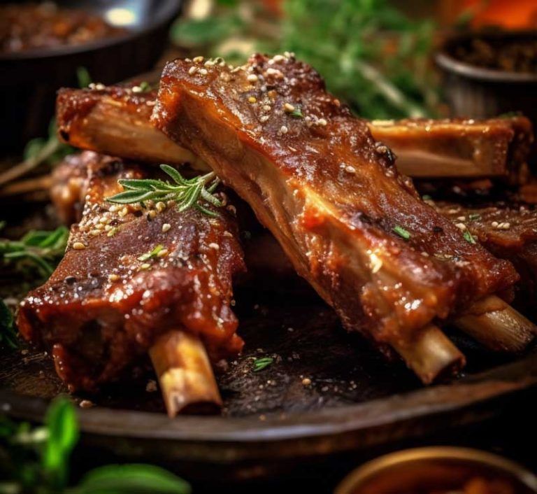 costillas de cerdo al horno