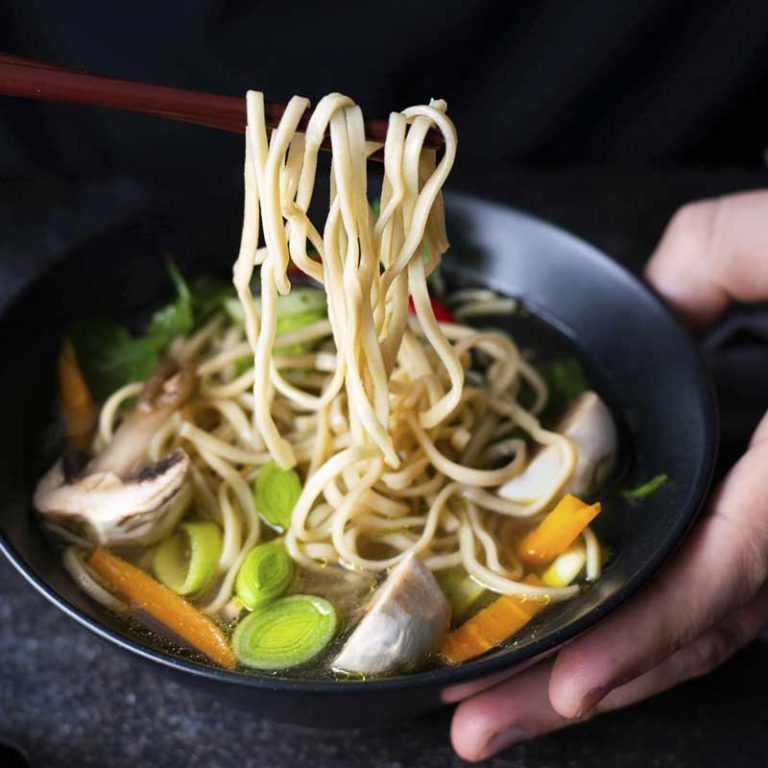 Ramen Express con Tofu Crujiente