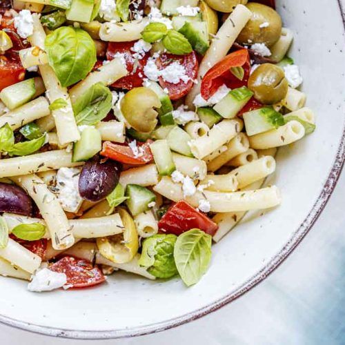 ensalada de pasta césar