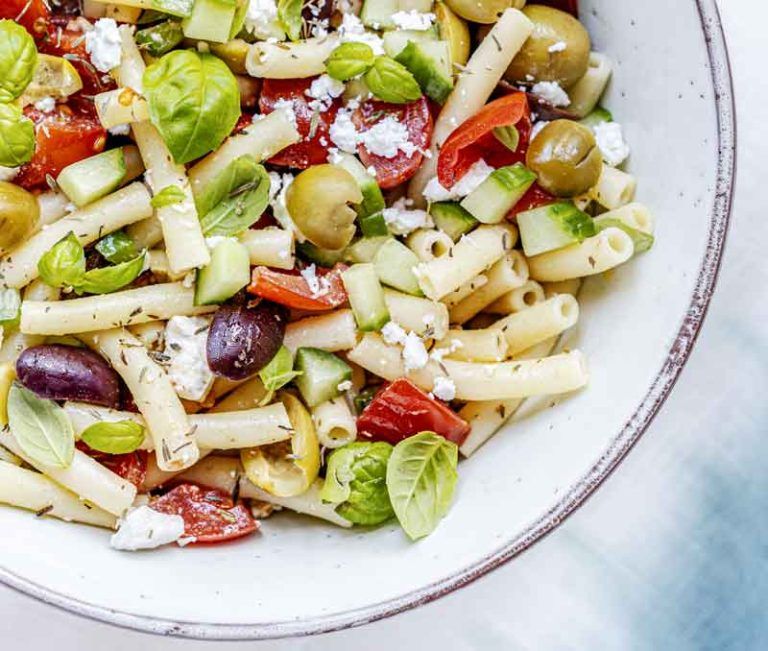 ensalada de pasta césar