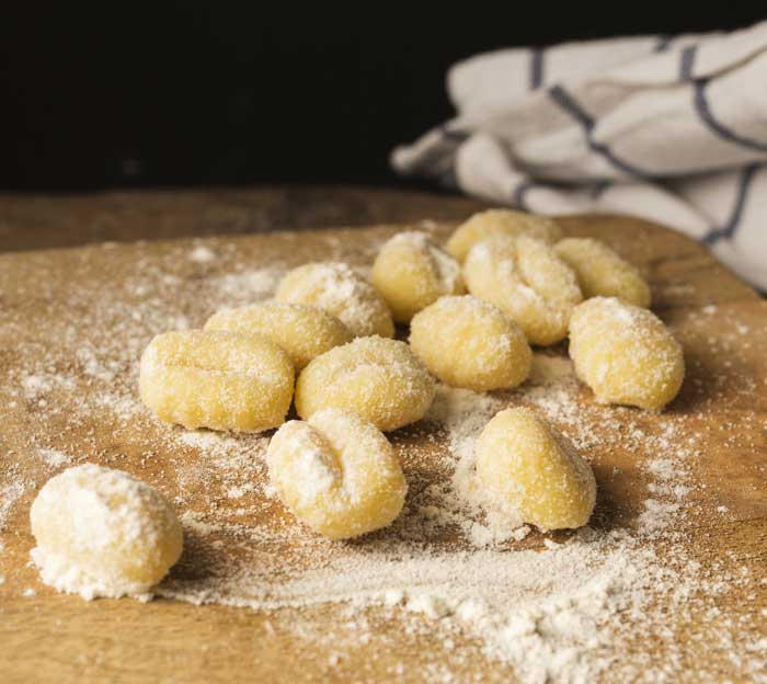 Receta de Ñoquis o Gnocchi