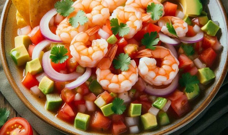 ceviche de camarón